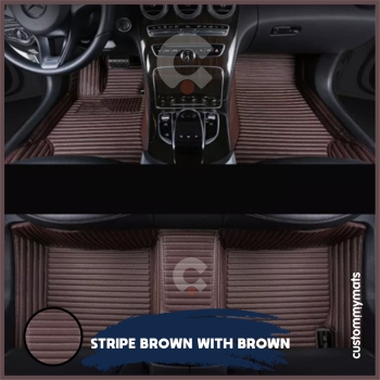 Stripe Brown With Brown
